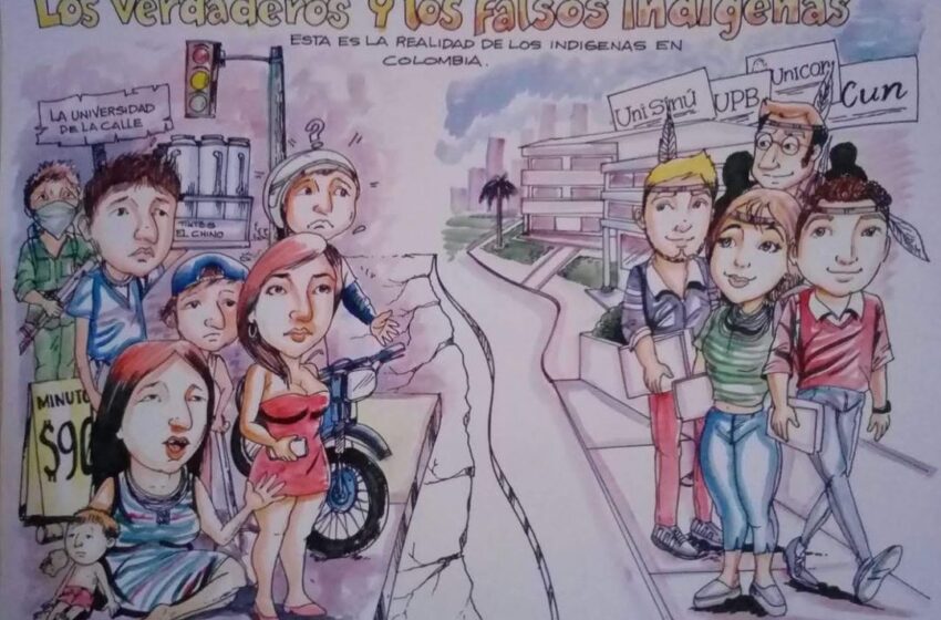  Los verdaderos y falsos Indígenas.