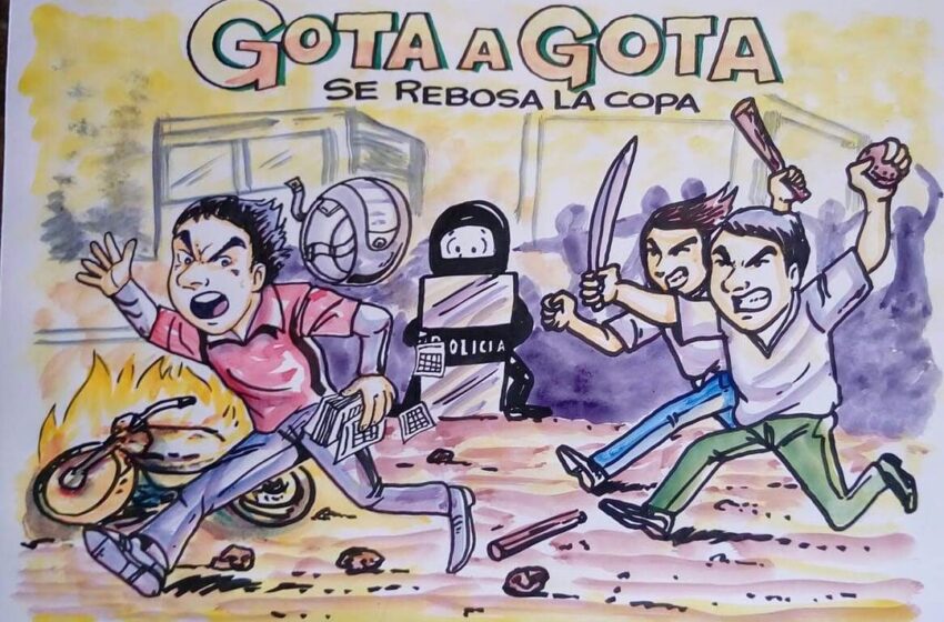  Gota a gota se rebosa la copa