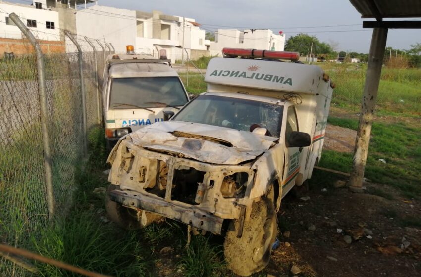  Ambulancias del municipio de Tierralta en total abandono en Montería