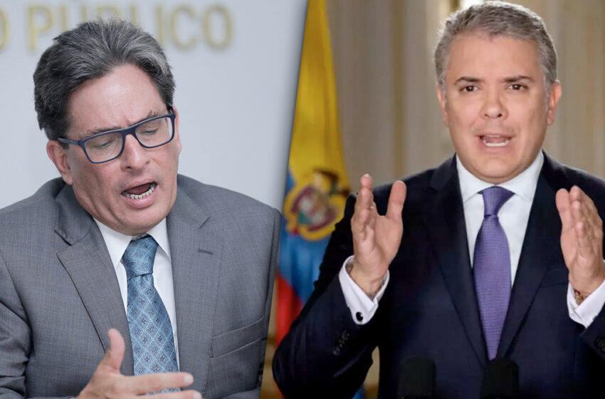  Duque se reúne con ministro Carrasquilla para hablar de renuncia
