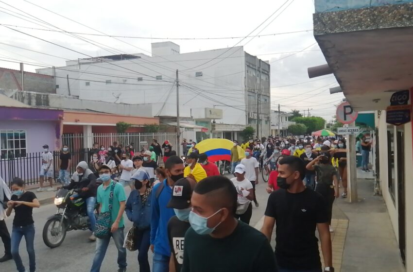  1 de Mayo, protestas en Montería
