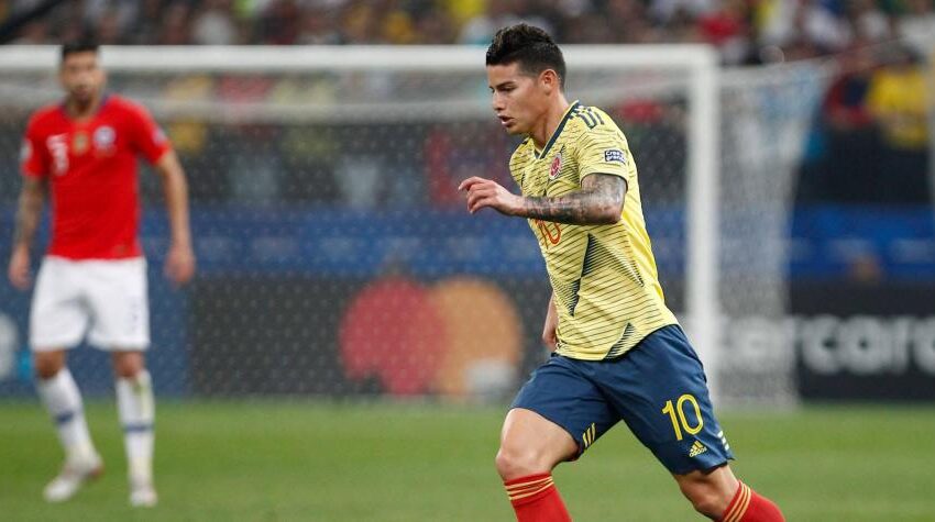  La larga historia de peleas de James Rodríguez: DT’s, jugadores…