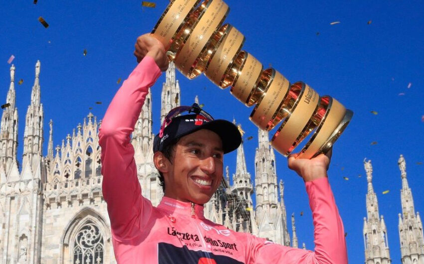  Ciclista colombiano Egan Bernal dio positivo por covid-19