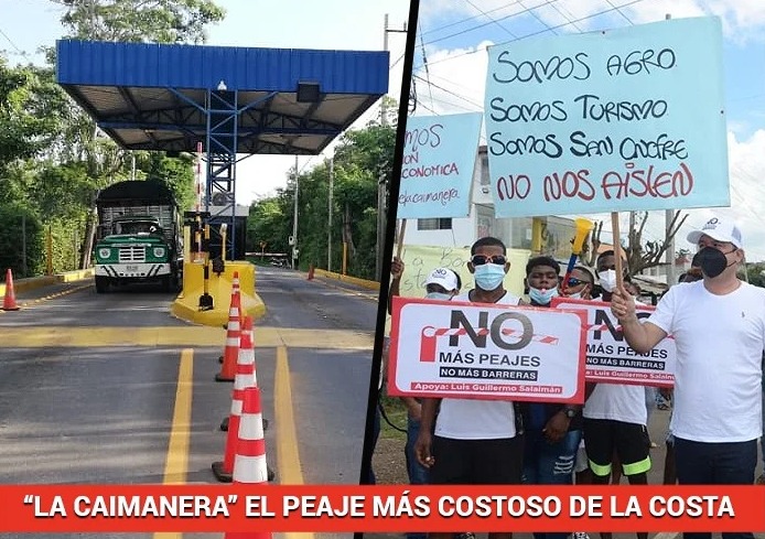  El escandaloso peaje entre Tolú y Coveñas tiene furiosos a los miles de conductores