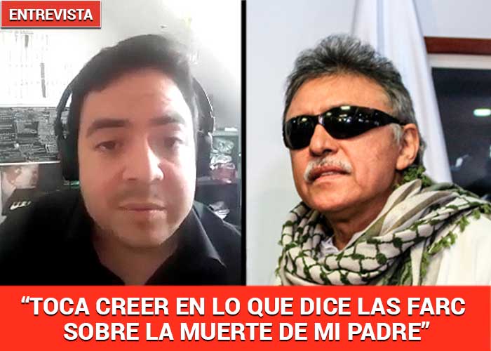  Aparece el hijo de Santrich: habla de su vida y su muerte