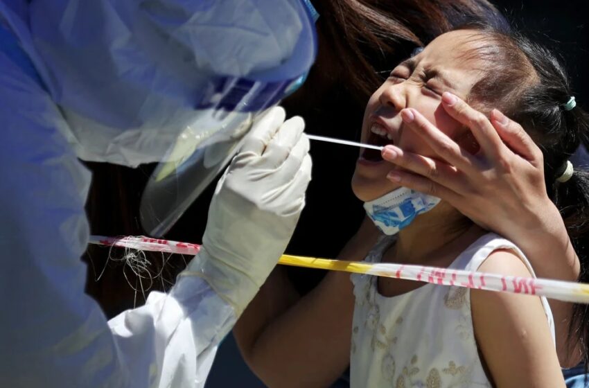  China confirmó su primer caso de coronavirus con la variante BA.2.12.1 de Ómicron