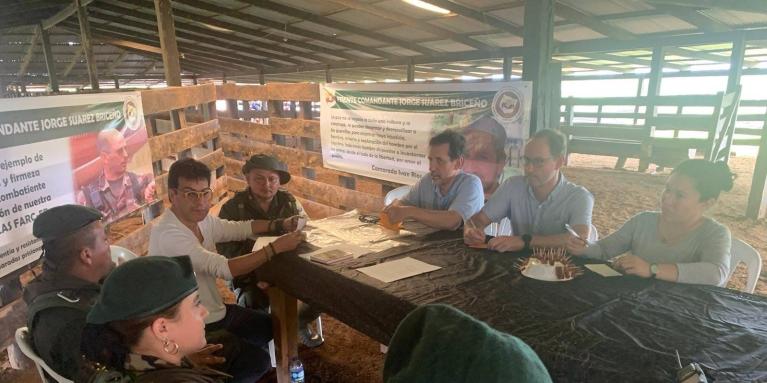  Gobierno se reunió con disidencias de Farc en Caquetá para explorar paz total