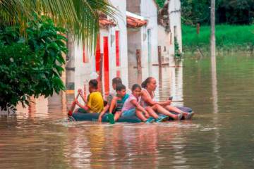  496 mil personas afectadas por la ola invernal en lo que va del año