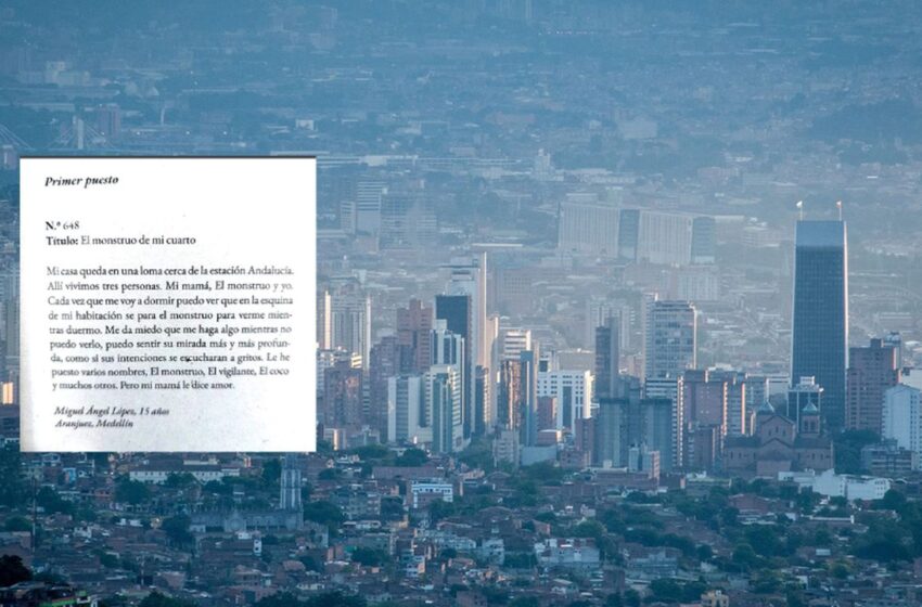  “El monstruo de mi cuarto”: el relato de un adolescente que conmueve a Medellín