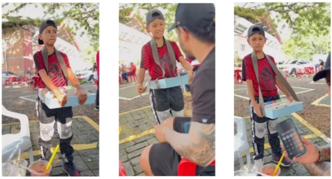  Todo era mentira: video de niño genio en matemáticas que vendía dulces era actuado