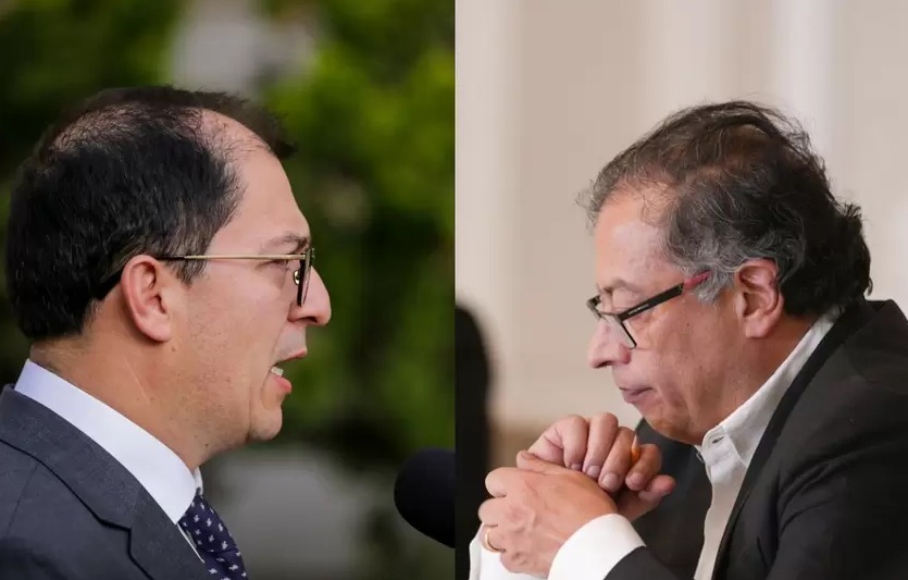  Nuevo enfrentamiento entre el presidente Petro y el fiscal Barbosa: ahora fue por la Primera Línea