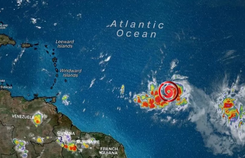  Ideam mantiene la alerta por el paso de la tormenta tropical Bret