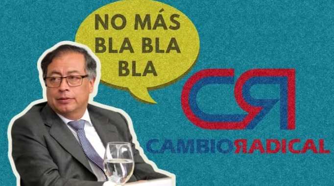  Cambio Radical desafía al Gobierno de Gustavo Petro con publicidad contundente: “No más bla, bla, bla”