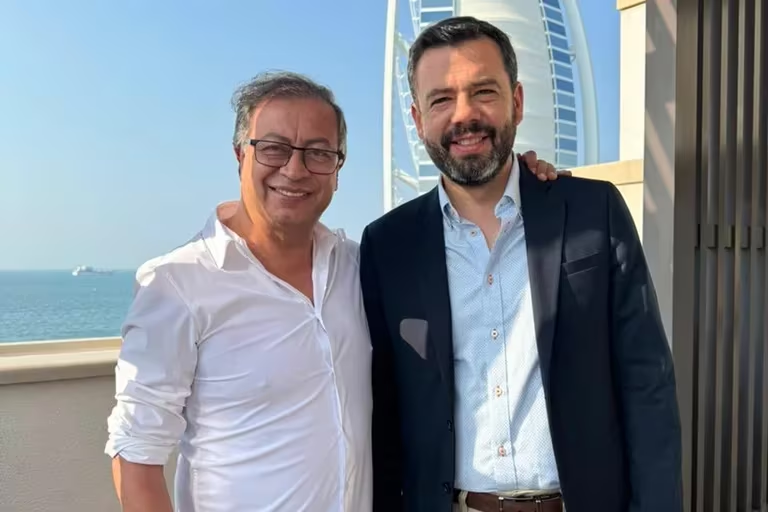  Carlos Fernando Galán se reunió al fin con el presidente Gustavo Petro en Dubái
