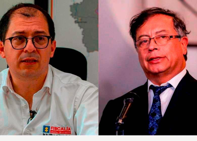  “Capture a los narcotraficantes sobre los que tiene pruebas”: Petro le responde al fiscal en pelea por porte de drogas