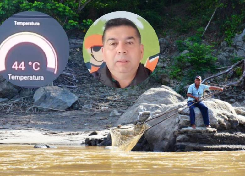 Defensa Civil alerta que otro municipio de Colombia rompió el récord y registró una temperatura de 44 grados centígrados
