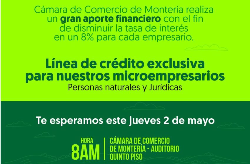  ¡Conoce los beneficios del convenio de la Cámara de Comercio de Montería y el Banco Agrario!
