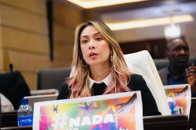  Katherine Miranda fue elegida como candidata de los “verdes” para la presidencia de la Cámara de Representantes