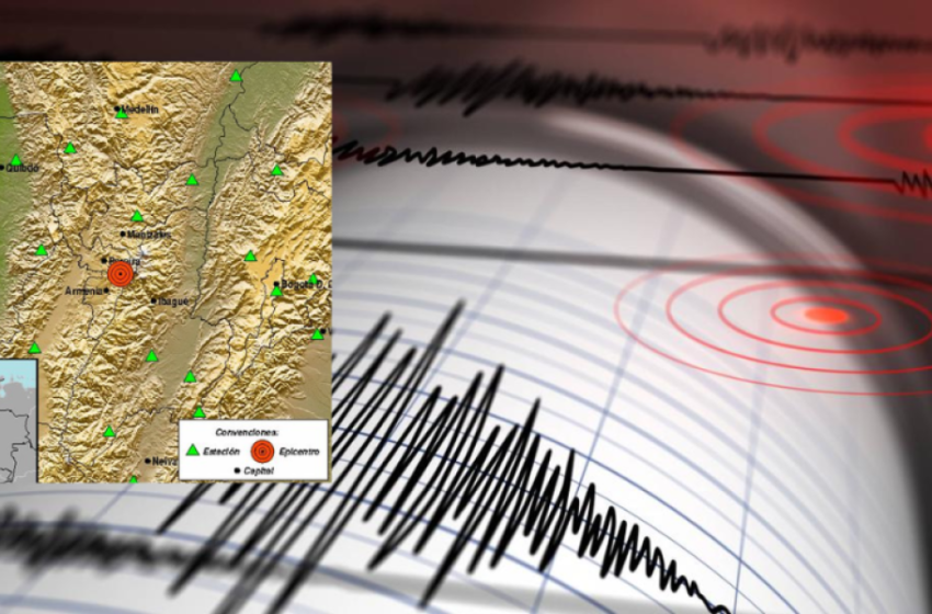  Temblor sacude Colombia en la mañana de este lunes 5 de agosto: se sintió muy fuerte en el Eje Cafetero y esta fue la magnitud
