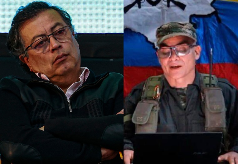  Petro anuncia bombardeos contra el Estado Mayor Central e Iván Mordisco amenaza la COP16
