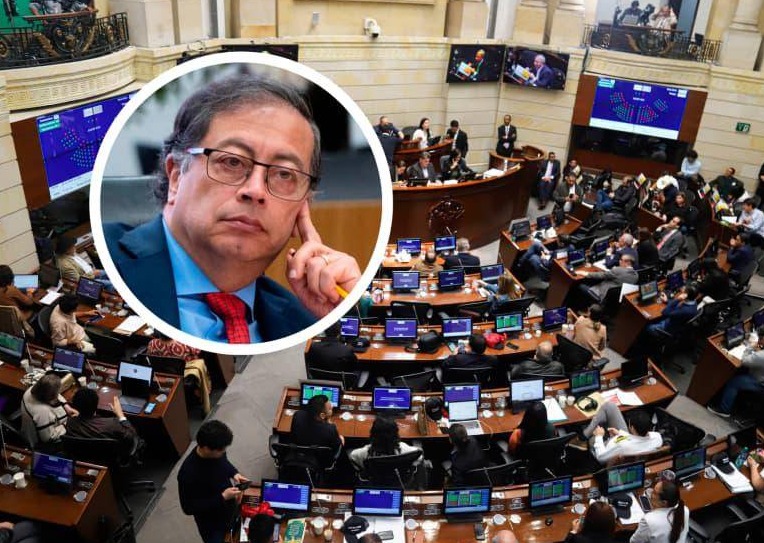 Presidente Petro rompe relaciones con las comisiones económicas tras hundimiento de la reforma tributaria