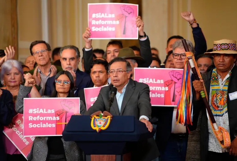  Panorama caldeado para las marchas convocadas por Petro para este martes