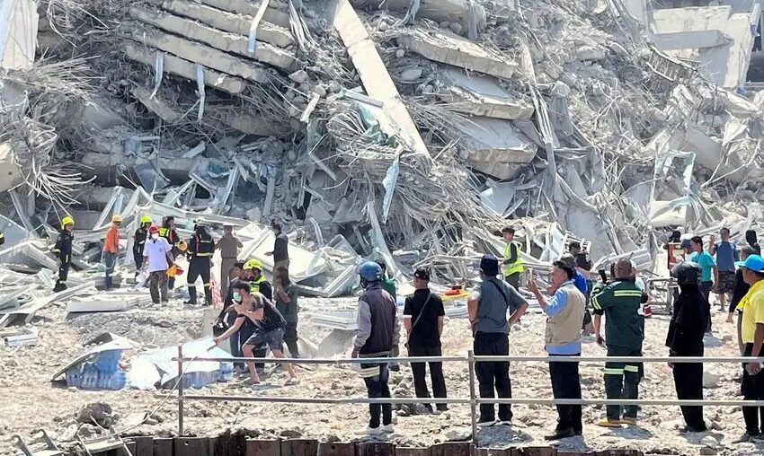 Un terremoto de magnitud 7,7 sacude Birmania y Tailandia