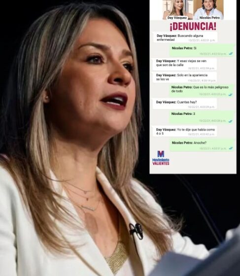  Vicky Dávila publica supuestos chats que involucran a Petro en fiestas y conductas polémicas