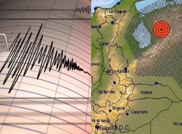  Dos fuertes temblores en Venezuela se sintieron en varias regiones de Colombia