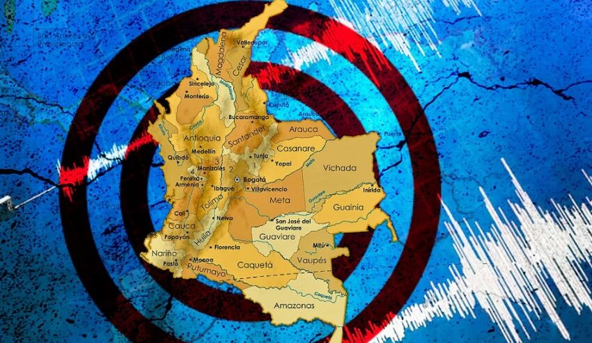  Se registró un sismo de magnitud 5.1 en Antioquia