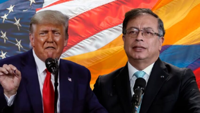  Se agravó la crisis entre Colombia y Estados Unidos: Donald Trump acusó a Gustavo Petro de ser un “lunático con muchos problemas mentales”