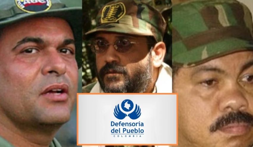  Defensoría del Pueblo pide anular estatus de gestores de paz a Mancuso, “Jorge 40″, “Don Berna” y otros ex jefes paramilitares