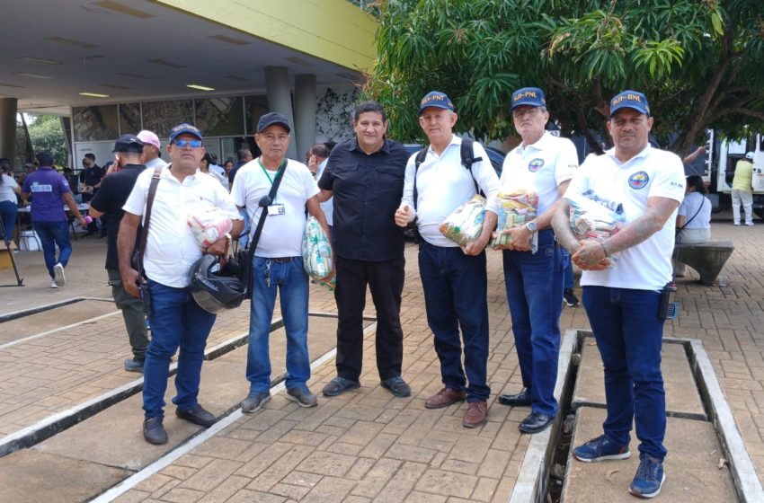  La Asociaciòn Cordobesa de radioaficionados entrega donaciones a damnificados por la ola invernal en Córdoba