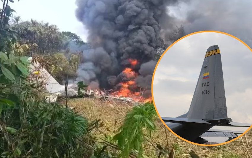  Accidente avión de la FAC en Puerto Leguizamo, Putumayo: las autoridades tienen un conteo de 66 muertos