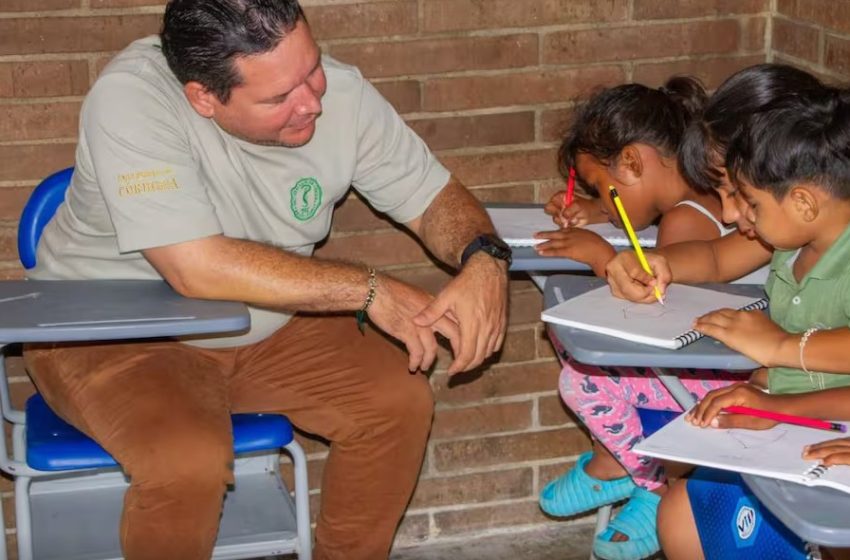  Unicórdoba lleva el Bilingüismo para la Paz al hogar de paso de la Fundación Imat