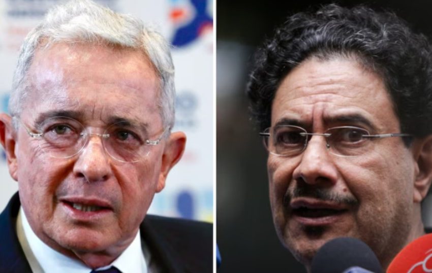  Álvaro Uribe se despachó una vez más contra Iván Cepeda y dijo que fue “criado” en las Farc: “Tiene lazos con los que mataron a mi padre”
