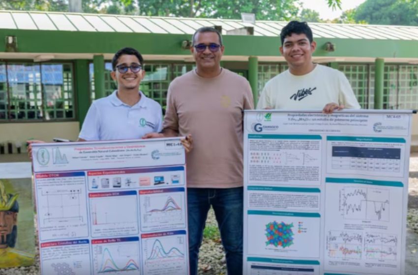  Estudiantes de Física de Unicórdoba ganan premio en congreso internacional