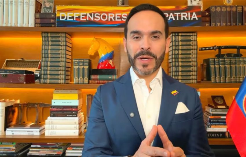  Abelardo de la Espriella hizo su primera “alocución” y reveló que recibe al país con “graves” problemas: “Pronto cesará la horrible noche”