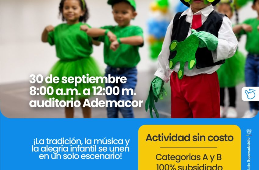  ¡La tradición, la música y la alegría infantil vuelven a brillar!