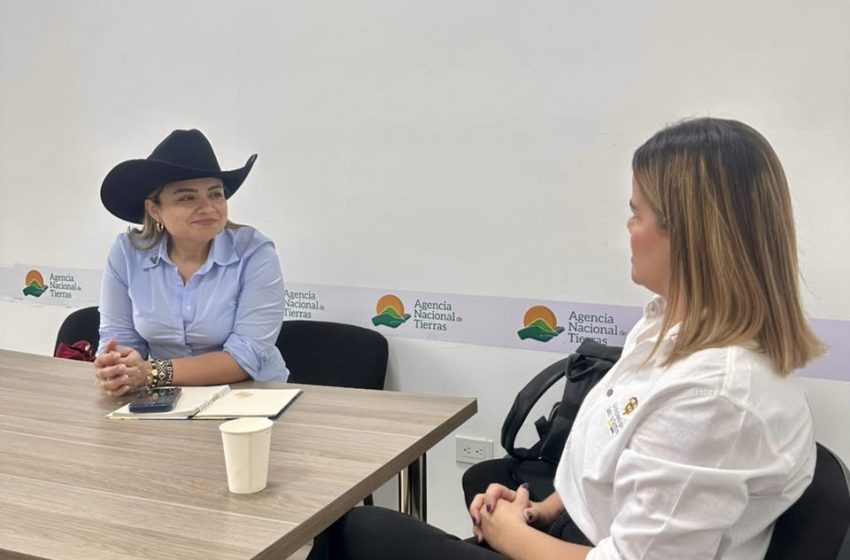  Unidad para las Víctimas y Agencia Nacional de Tierras dialogan sobre oportunidades para las víctimas de Córdoba
